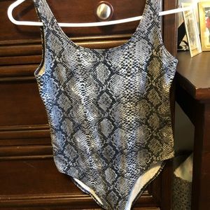 Snake Skin Bodysuit